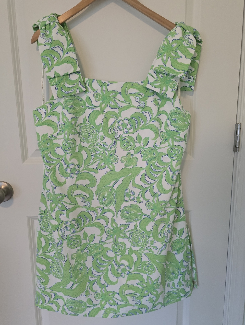 NWT Lilly Pulitzer Anders Skirted Romper Size 14 In Resort White Daffodil Hill